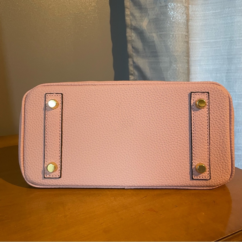 Genuine Leather Top Handle Bag - Picture 4 of 12